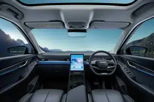 Spacious front trunk Jaecoo J5 EV 35L